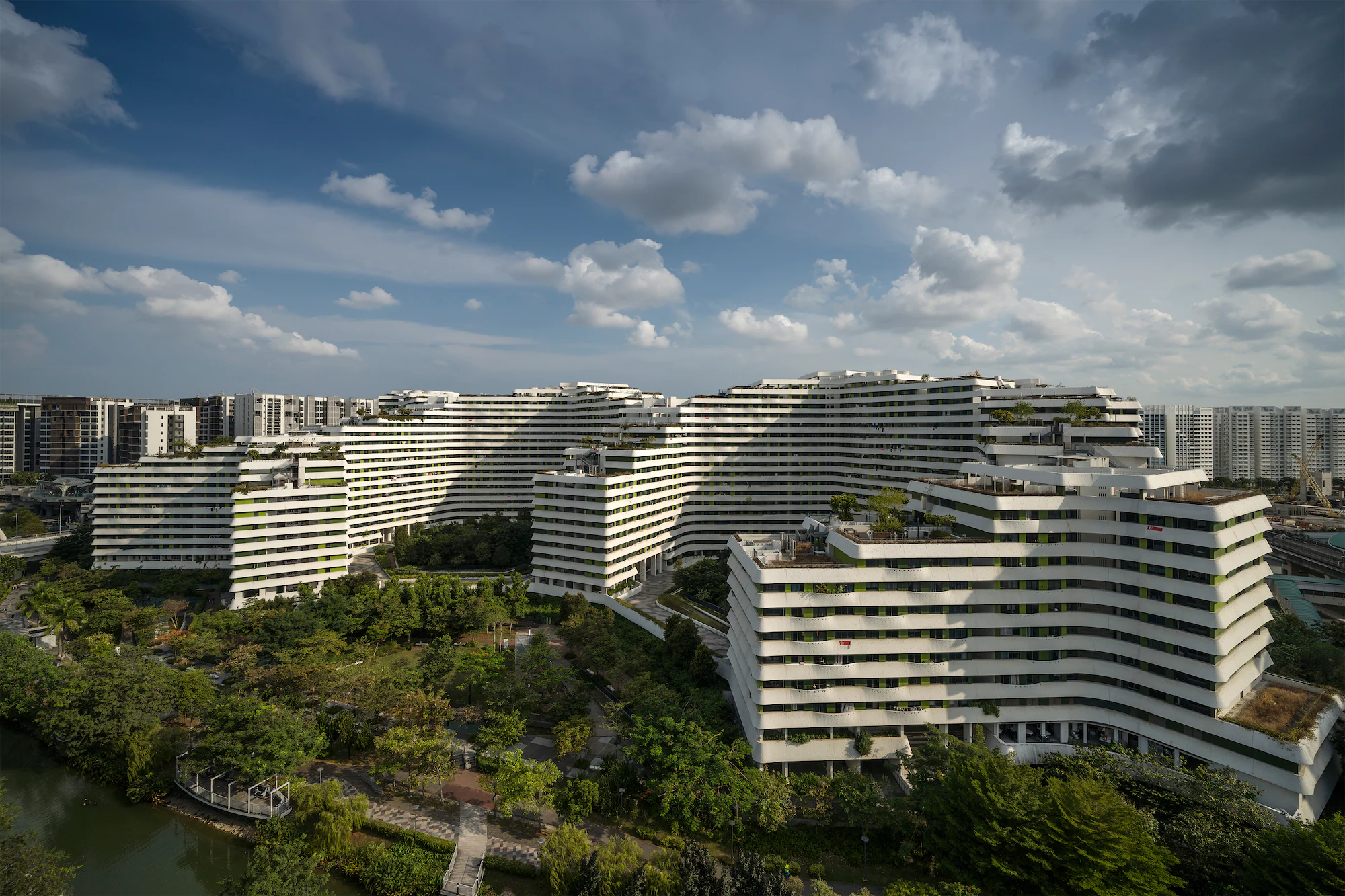 Punggol Waterway in Singapore