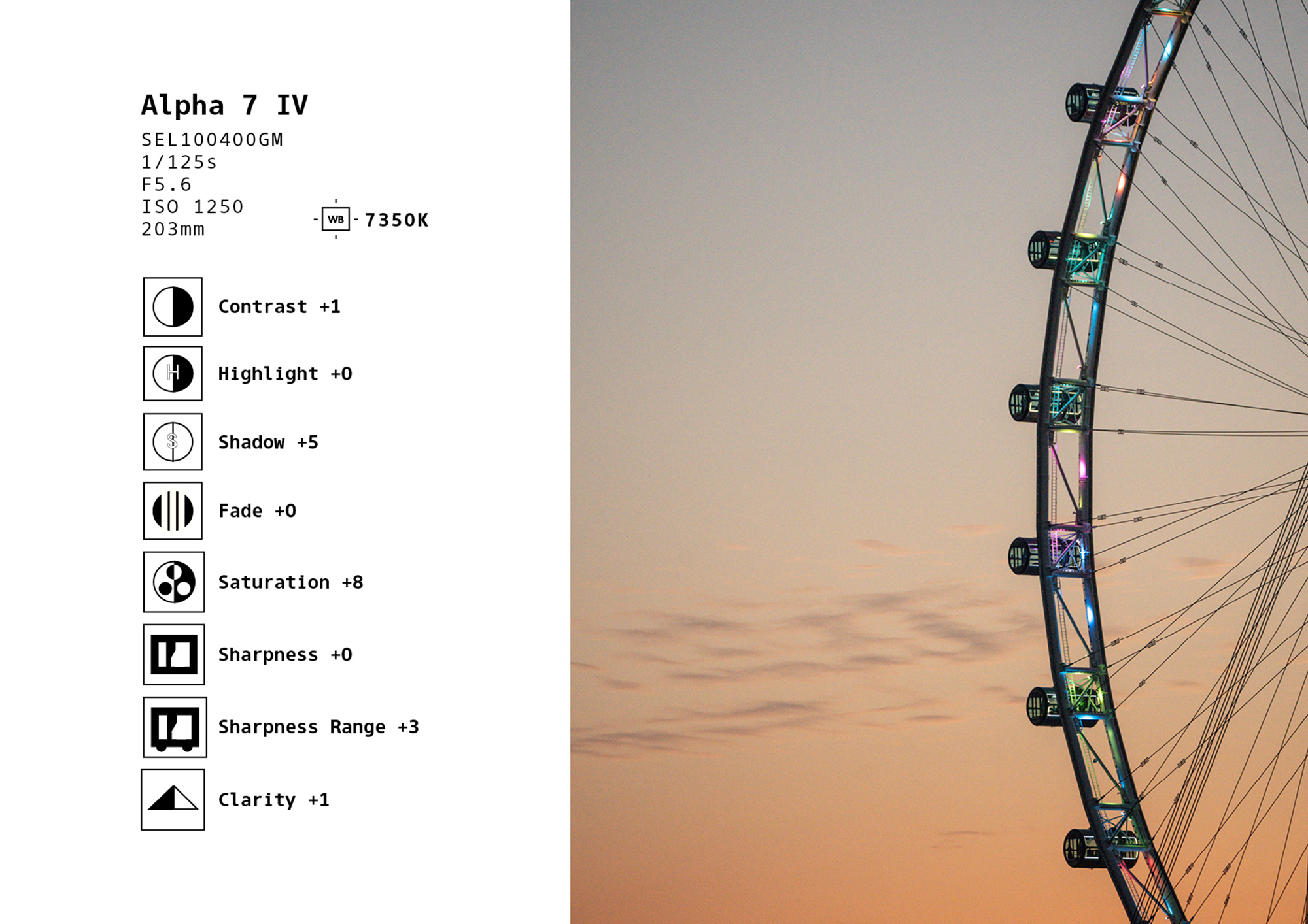 Specs: Singapore Flyer