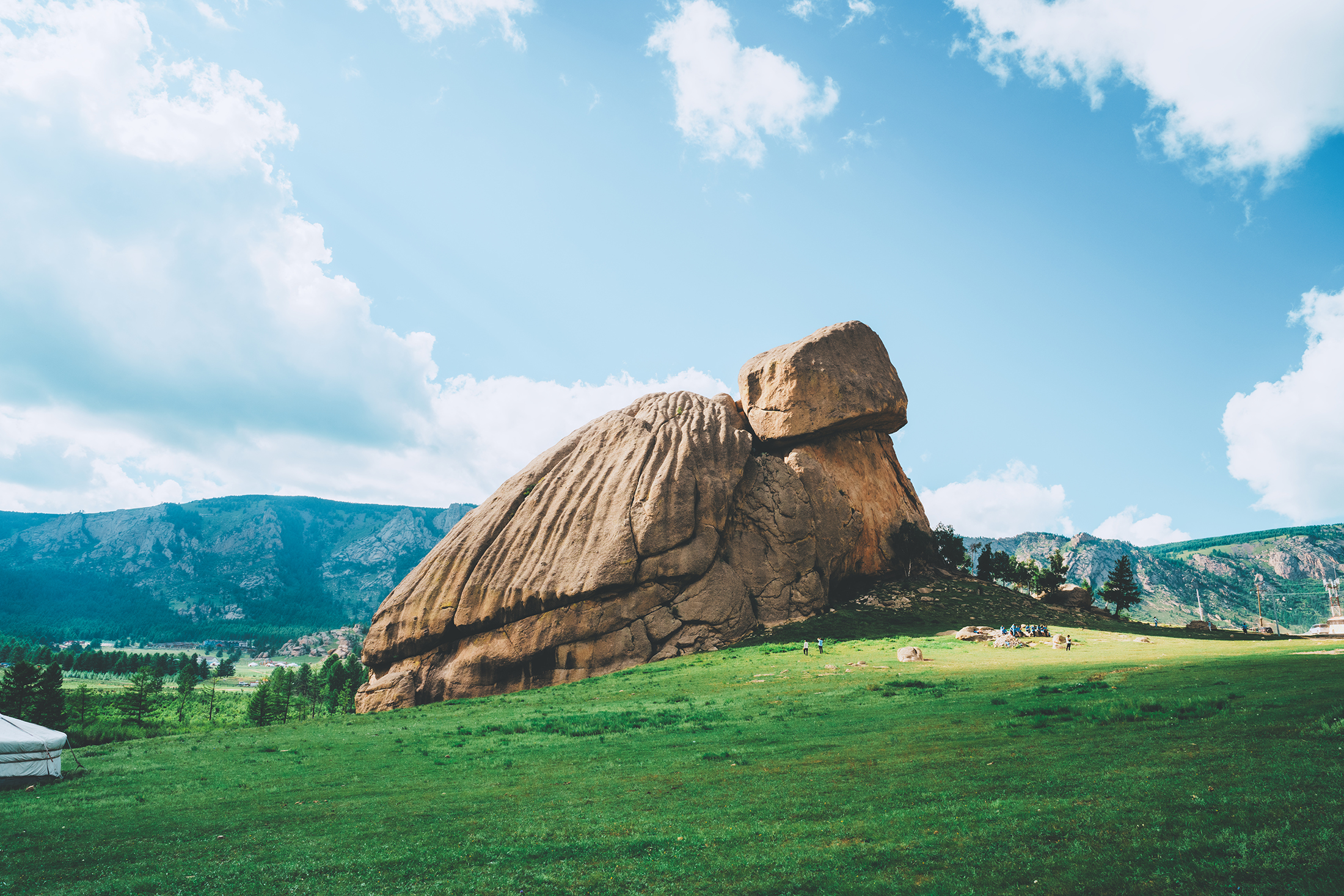 Turtle rock in Mongolia