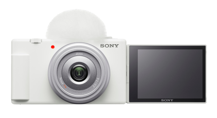 Sony ZV-1F Vlogging Camera - White (ZV1F/W) - Moment